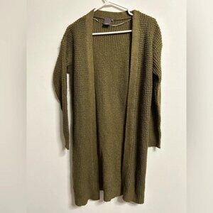 ICHI Green Knit  Cardigan